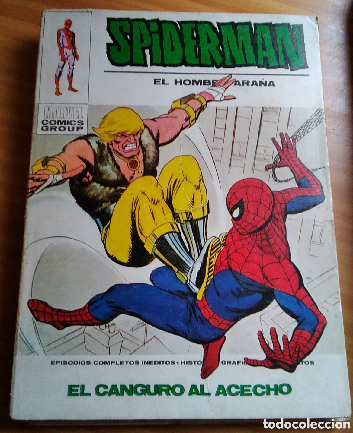 C&oacute;mics: Spiderman comic v&eacute;rtice V-1 n&uacute;mero 57;el canguro al acecho - Foto 1