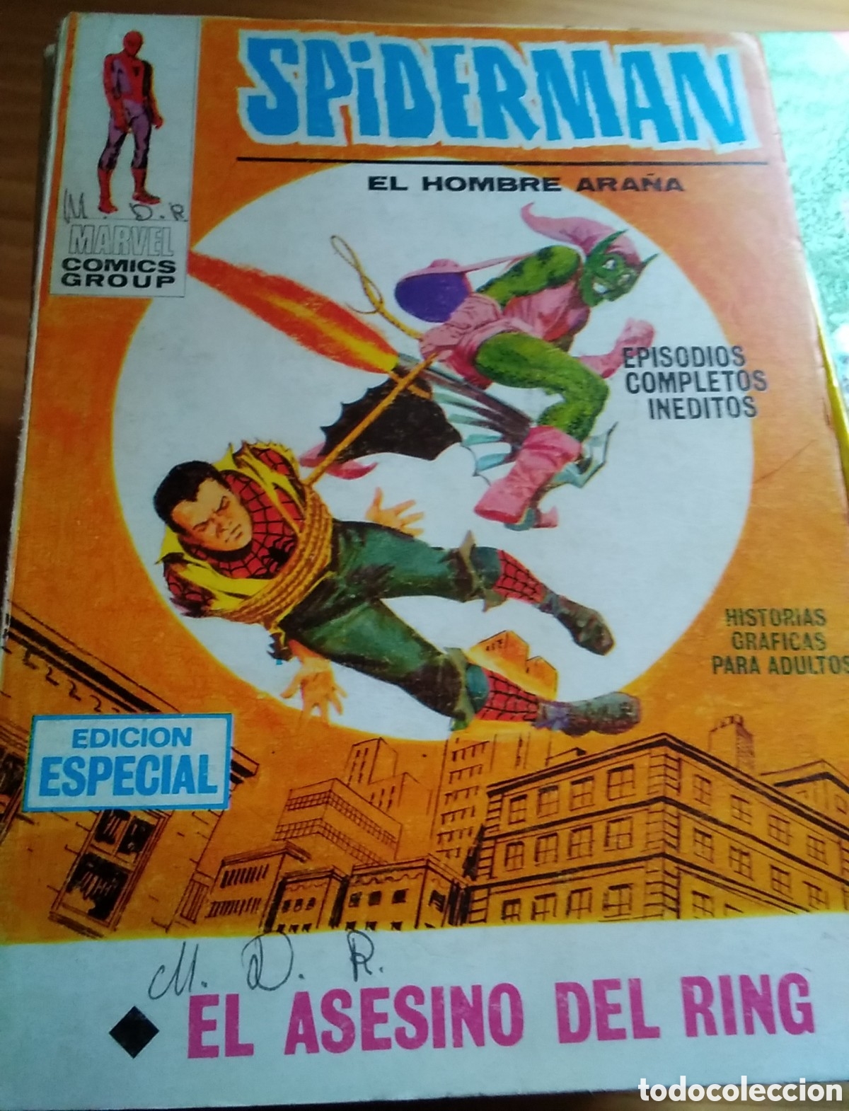 C&oacute;mics: Spiderman comic v&eacute;rtice V-1 n&uacute;mero 15 el asesino del ring - Foto 1