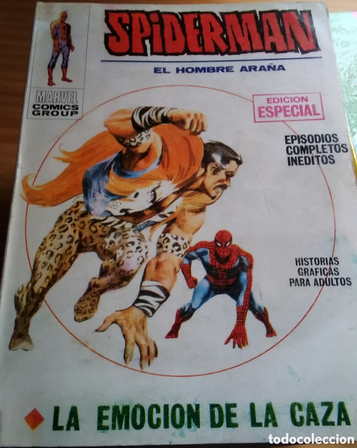 C&oacute;mics: Spiderman comic v&eacute;rtice V-1 n&uacute;mero 13 la emoci&oacute;n de la caza - Foto 1