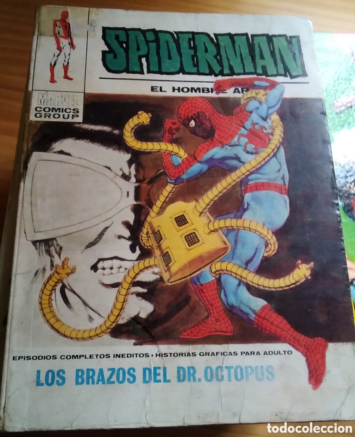 C&oacute;mics: Spiderman comic v&eacute;rtice V-1 n&uacute;mero 38 los brazos del dr. Octopus - Foto 1