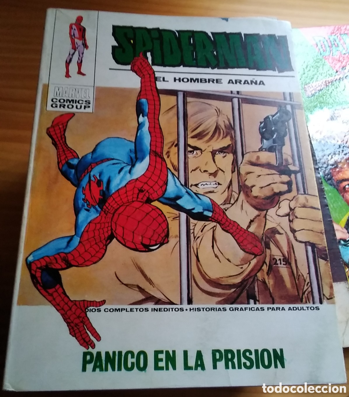 C&oacute;mics: Spiderman comic v&eacute;rtice V-1 n&uacute;mero 43 p&aacute;nico en la prision - Foto 1