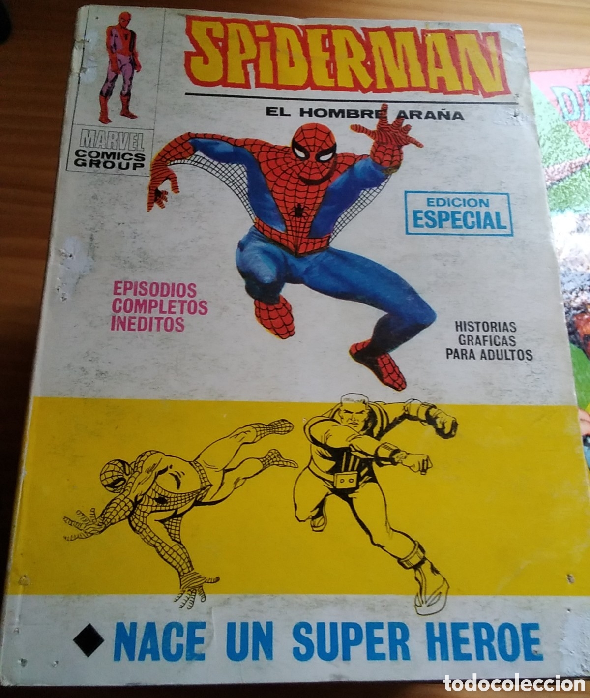 C&oacute;mics: Spiderman comic v&eacute;rtice V-1 n&uacute;mero 16 nace un s&uacute;per heroe - Foto 1