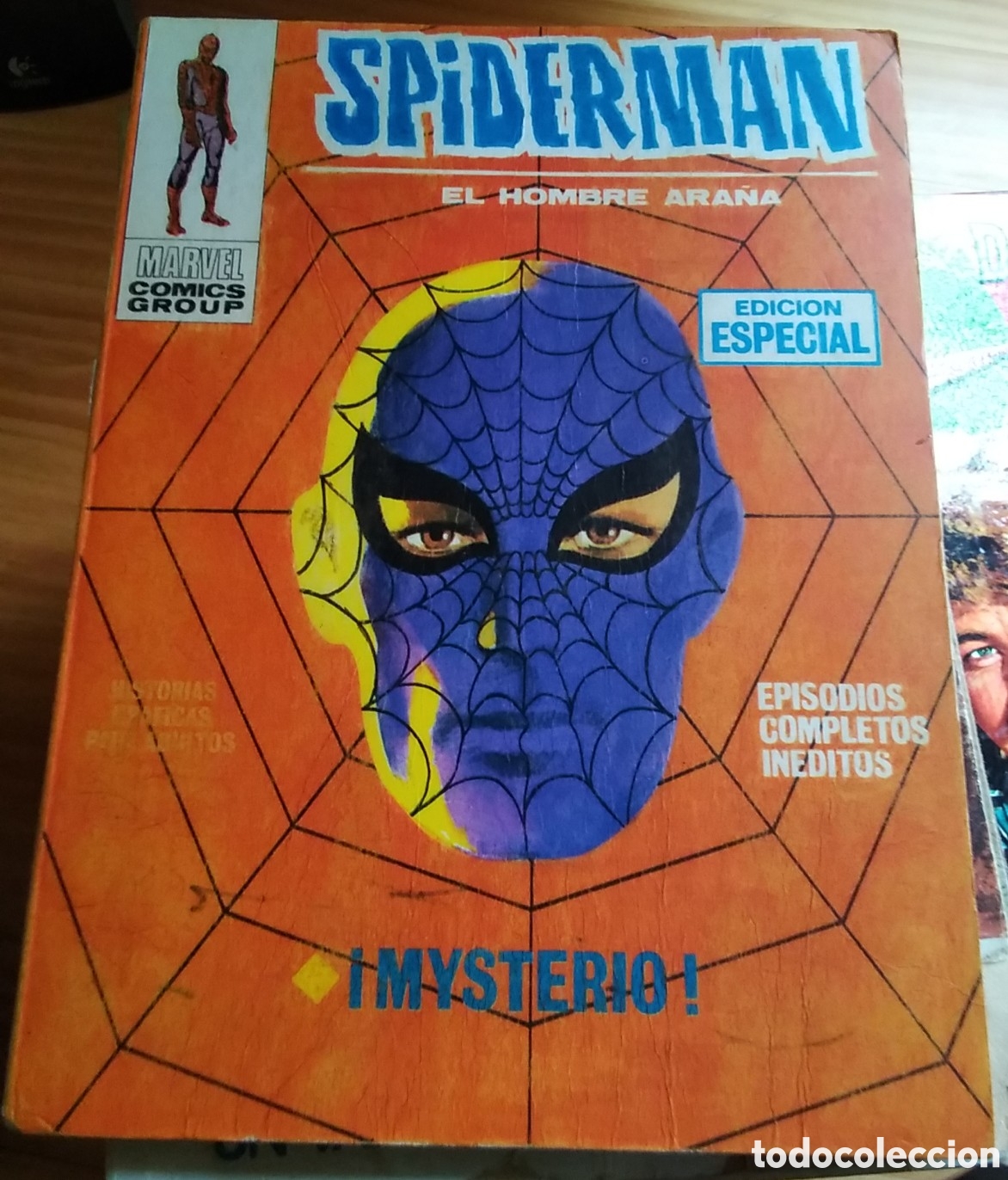 C&oacute;mics: Spiderman comic v&eacute;rtice V-1 n&uacute;mero 6 mysterio - Foto 1