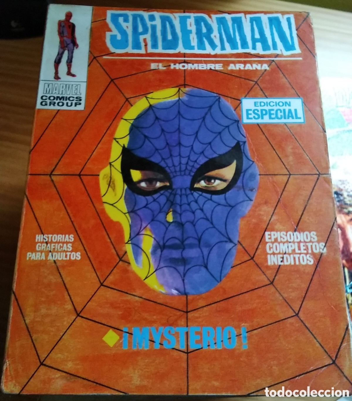 C&oacute;mics: Spiderman comic v&eacute;rtice V-1 n&uacute;mero 6 mysterio - Foto 1