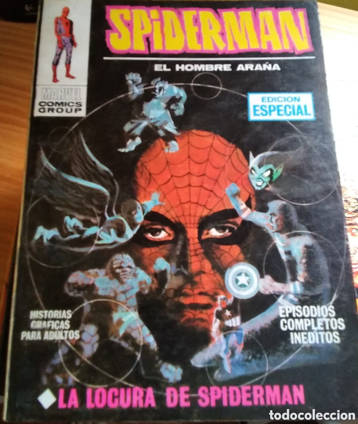 C&oacute;mics: Spiderman comic v&eacute;rtice V-1 n&uacute;mero 10 la locura de Spiderman - Foto 1