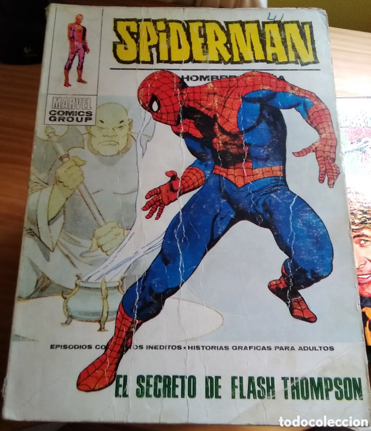 C&oacute;mics: Spiderman comic v&eacute;rtice V-1 n&uacute;mero 48 el secreto de Flash Thompson - Foto 1