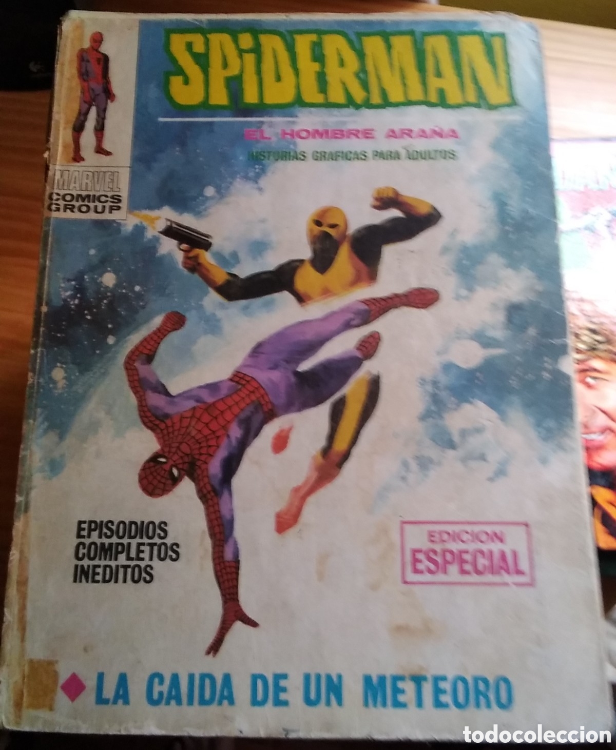 C&oacute;mics: Spiderman comic v&eacute;rtice V-1 n&uacute;mero 14 la ca&iacute;da de un meteoro - Foto 1
