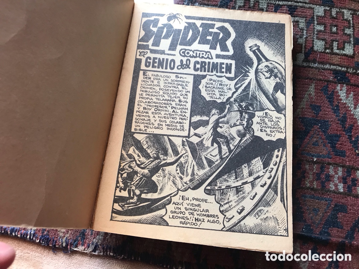 C&oacute;mics: Spider. Extra. Contra el genio del crimen. - Foto 3