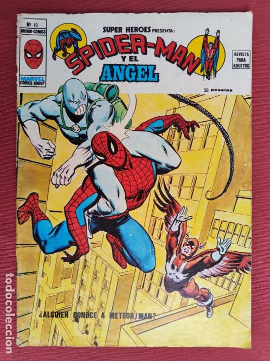 C&oacute;mics: SUPER H&Eacute;ROES - N&ordm; 10 - SPIDERMAN Y EL ANGEL - V&Eacute;RTICE. - Foto 1