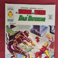 Fumetti: HEROES MARVEL - VOL 2 - Nº 27 - EL HOMBRE DE HIERRO Y DAN DEFENSOR - VÉRTICE.