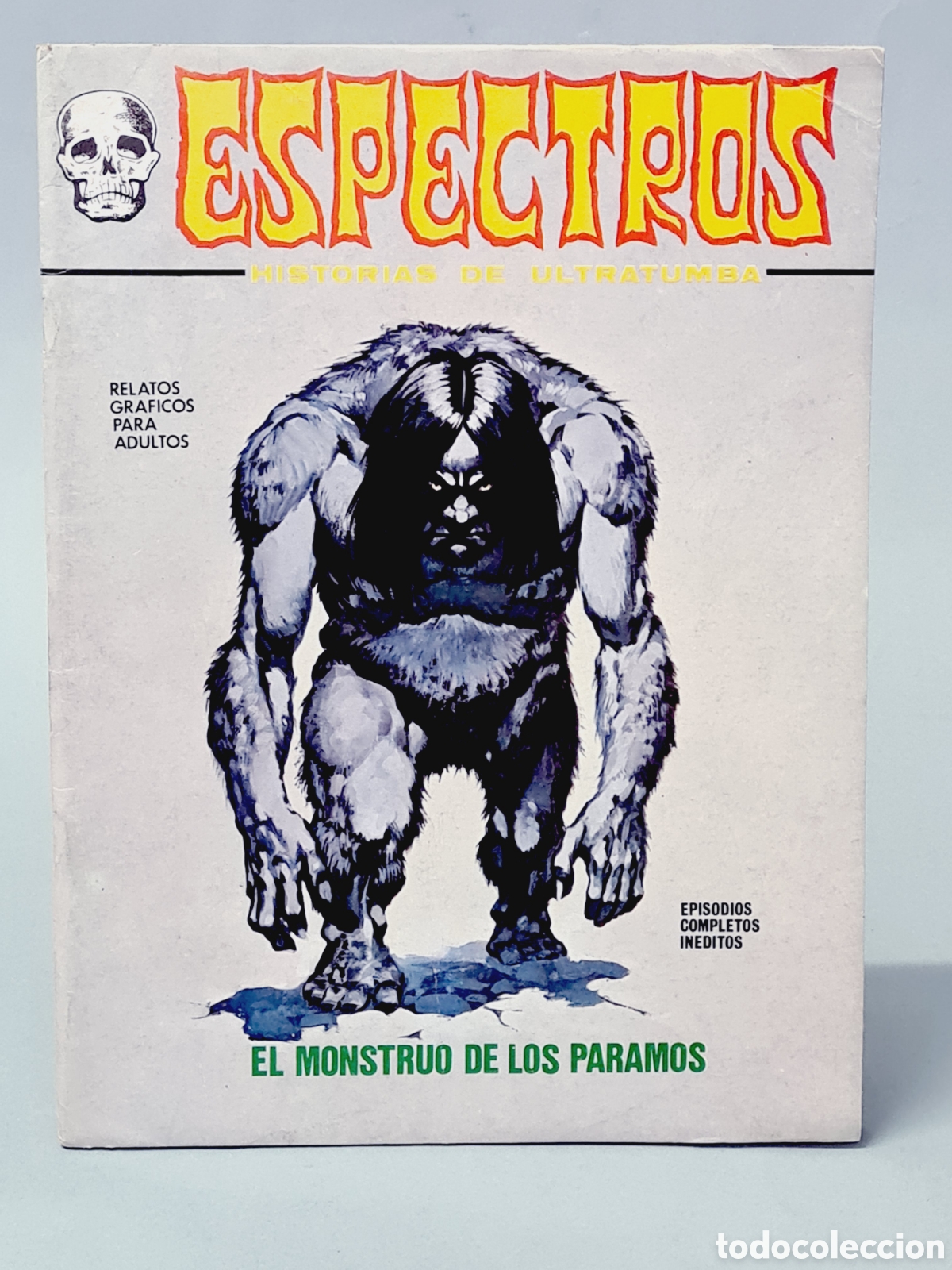 C&oacute;mics: EXCELENTE ESTADO ESPECTROS 26 EL MONSTRUO DE LOS PARAMOS VERTICE GRAPA MUNDI COMICS - Foto 1