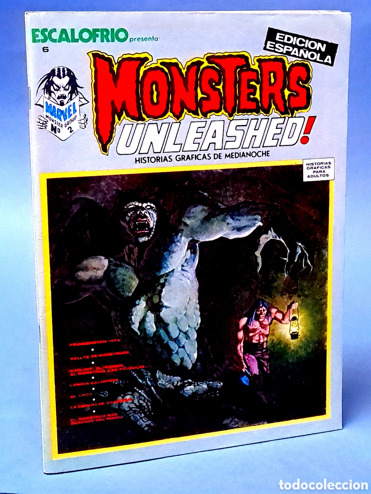 C&oacute;mics: EXCELENTE ESTADO MONSTERS UNLEASHED 6 ESCALOFRIO VERTICE GRAPA - Foto 1
