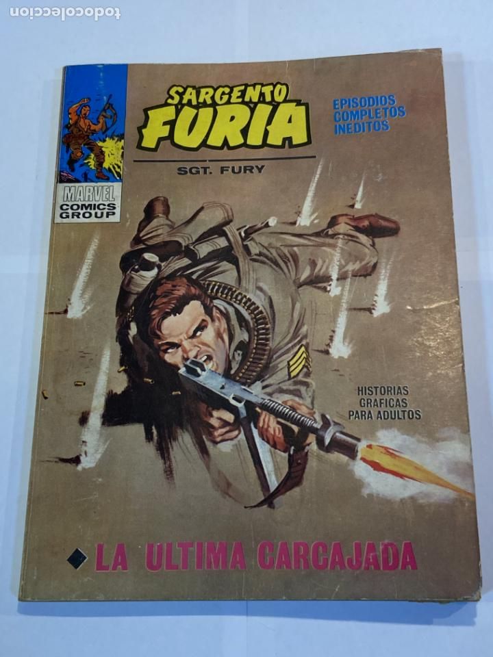 C&oacute;mics: SARGENTO FURIA NUM 2 - LA ULTIMA CARCAJADA - VERTICE FORMATO TACO - Foto 1