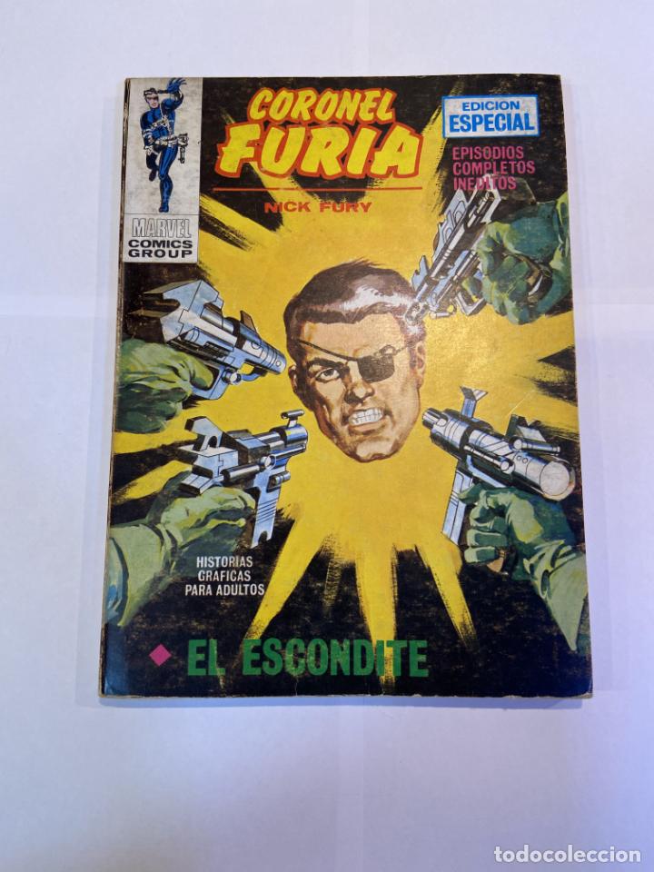C&oacute;mics: CORONEL FURIA NUM 14 - EL ESCONDITE - VERTICE FORMATO TACO - Foto 1
