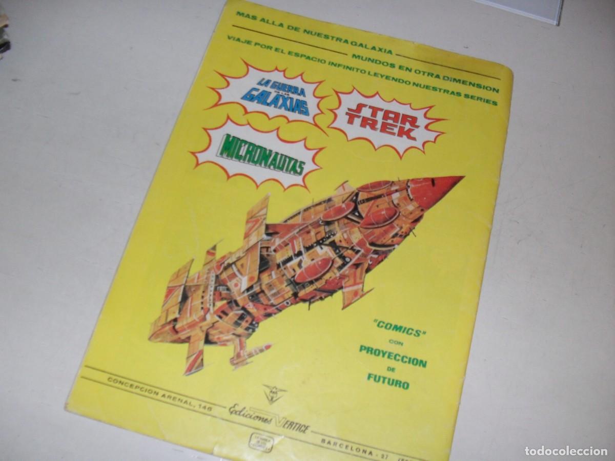 C&oacute;mics: HOMBRE DE HIERRO 8,ULTIMO NUMERO,EDICIONES VERTICE,1981,EN COLOR - Foto 2
