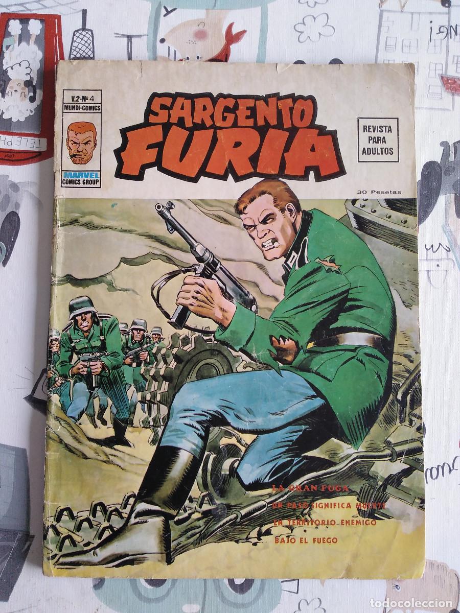 C&oacute;mics: VERTICE : SARGENTO FURIA VOL.2 NUM. 4 . DIFICIL - Foto 1