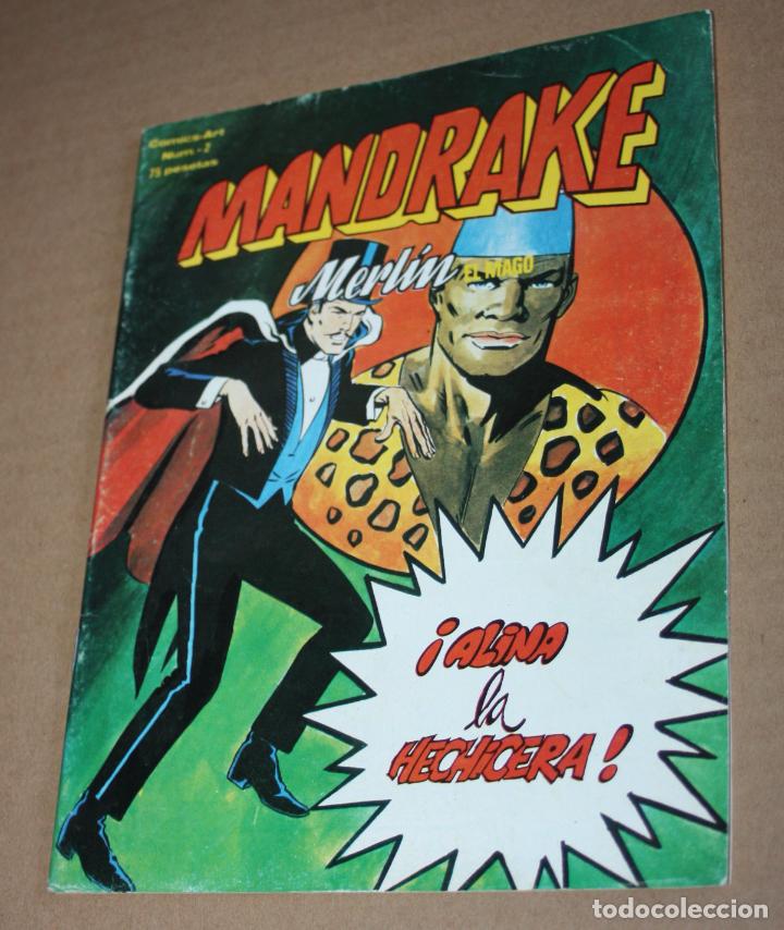 C&oacute;mics: MANDRAKE (Merl&iacute;n el mago) COLECCION COMPLETA DE 17 EJEMPLARES.-comics ART - Foto 2