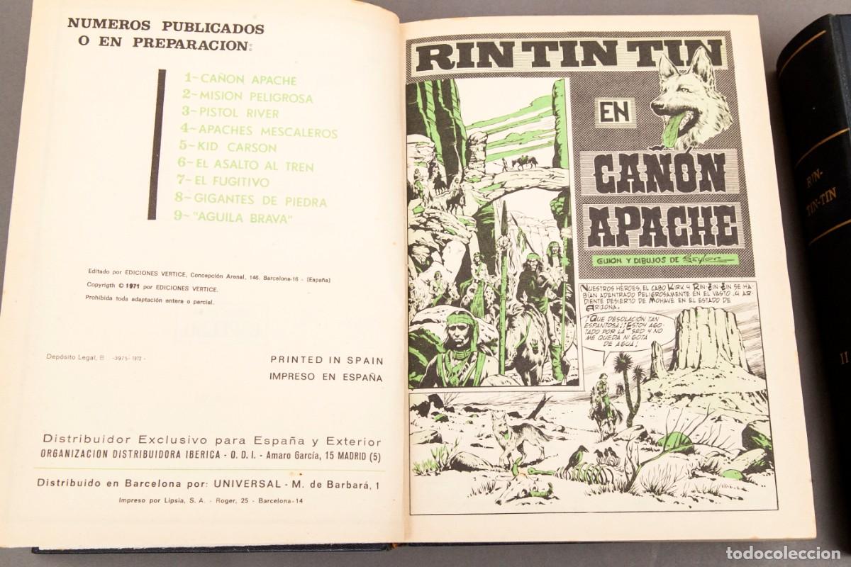 C&oacute;mics: RIN TIN TIN - UNOS 100 NUMEROS ENCUADERNADOS - Foto 3
