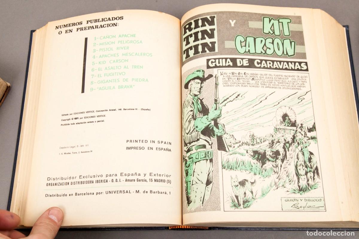C&oacute;mics: RIN TIN TIN - UNOS 100 NUMEROS ENCUADERNADOS - Foto 7