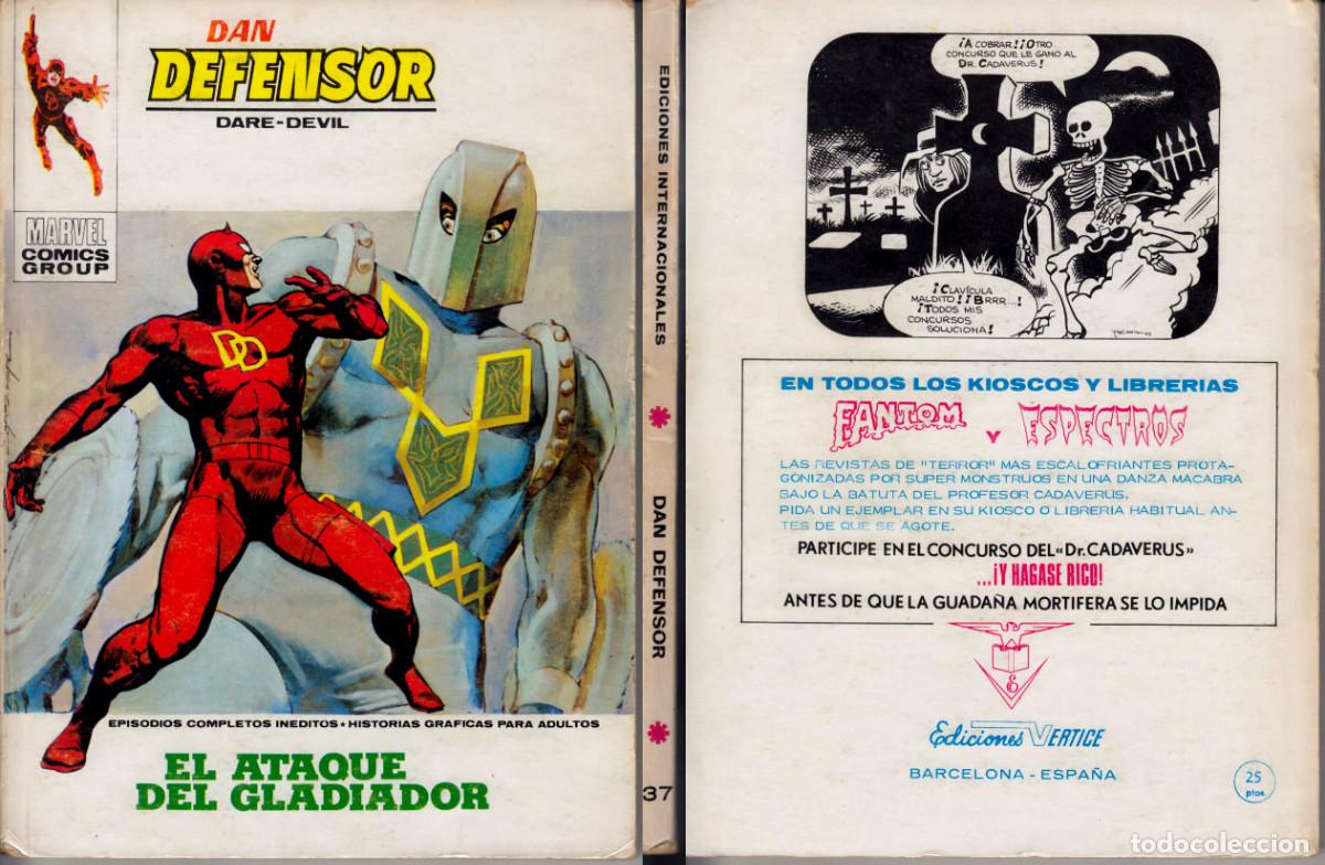 C&oacute;mics: Vertice V1 Dan Defensor 37 - Foto 1