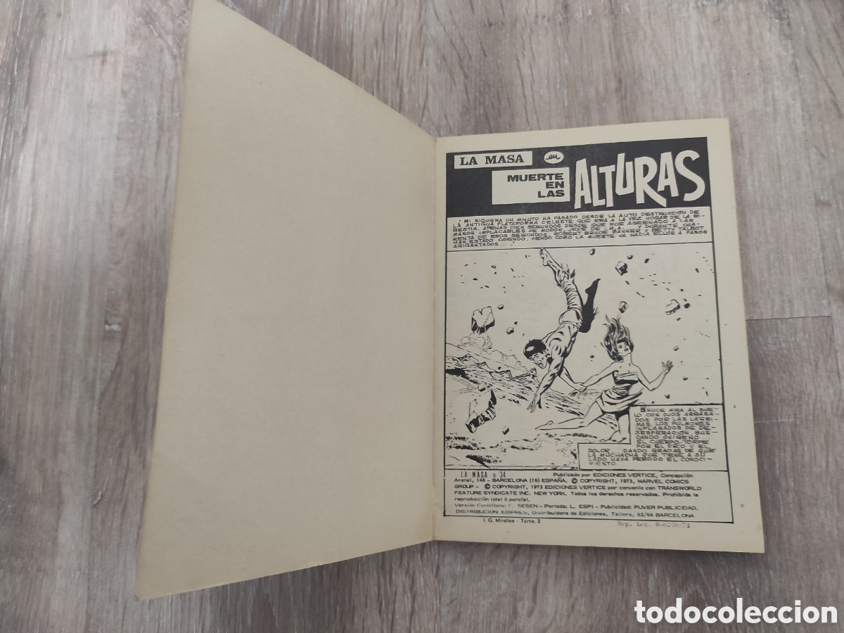 C&oacute;mics: LA MASA ( VERTICE 8 Y 34) - Foto 3