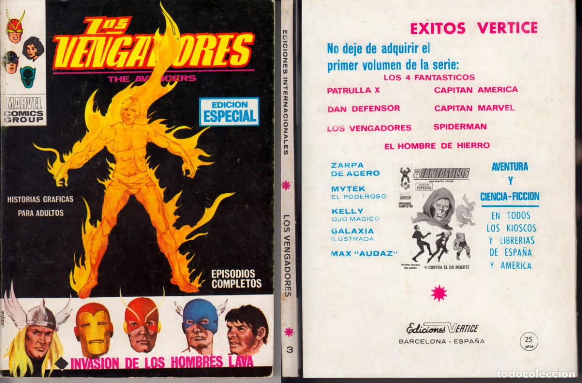 C&oacute;mics: Vertice V1 los Vengadores 3 - Foto 1