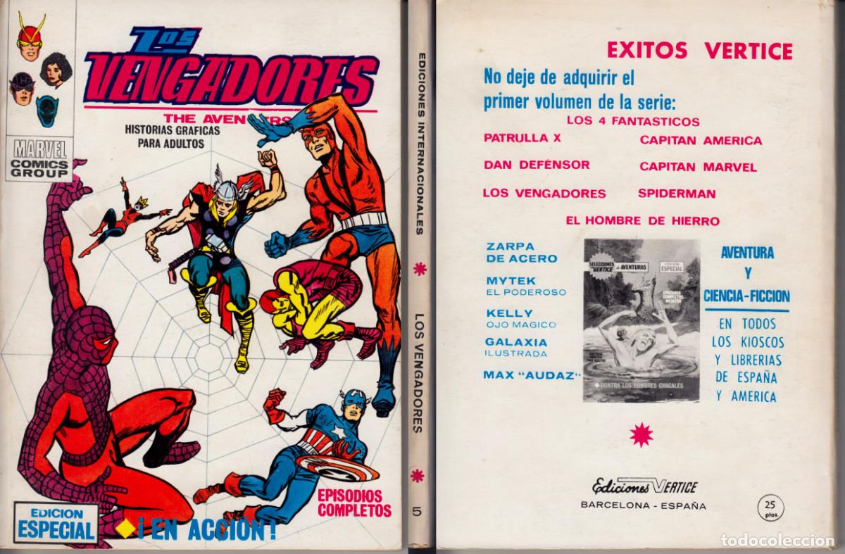 C&oacute;mics: Vertice V1 los Vengadores 5 - Foto 1