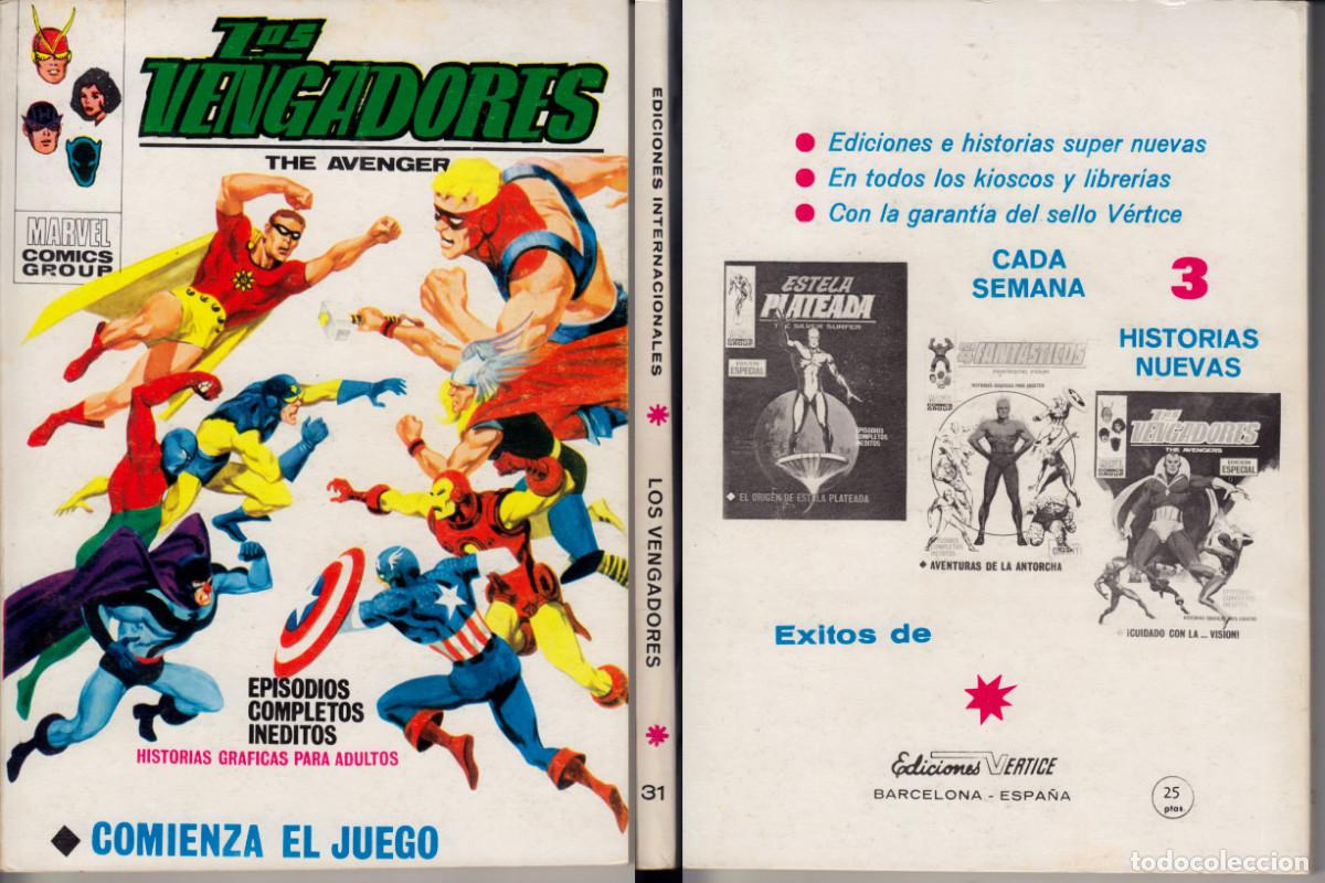 C&oacute;mics: Vertice V1 los Vengadores 31 - Foto 1