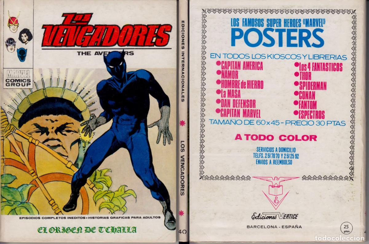 C&oacute;mics: Vertice V1 los Vengadores 40 - Foto 1