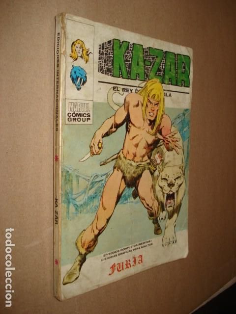 C&oacute;mics: Ka-Zar 1: furia, 1973, Vertice - Foto 1