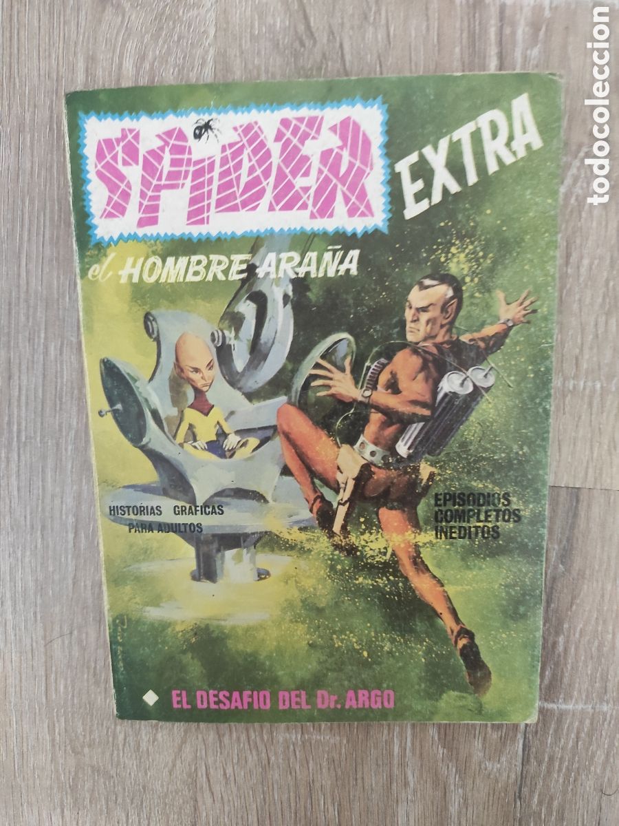 C&oacute;mics: SPIDER 10 El desaf&iacute;o del Dr. Argo - Foto 1