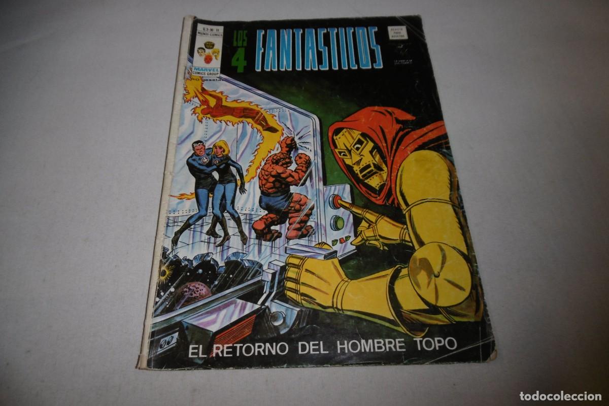 C&oacute;mics: Comic Los 4 Fantasticos V.3 - N&ordm; 11 EDICIONES VERTICE. - Foto 1