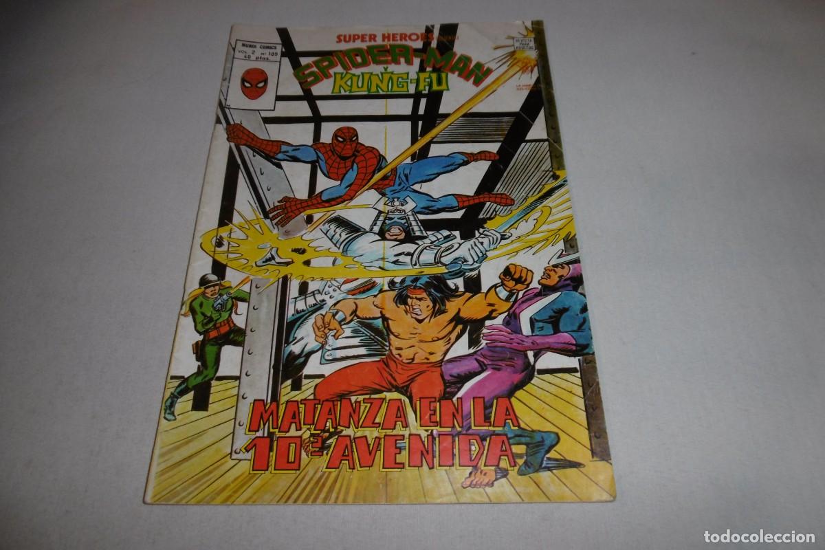 C&oacute;mics: Comic Spiderman y Kung Fu V.2 - N&ordm; 109 EDICIONES VERTICE. - Foto 1