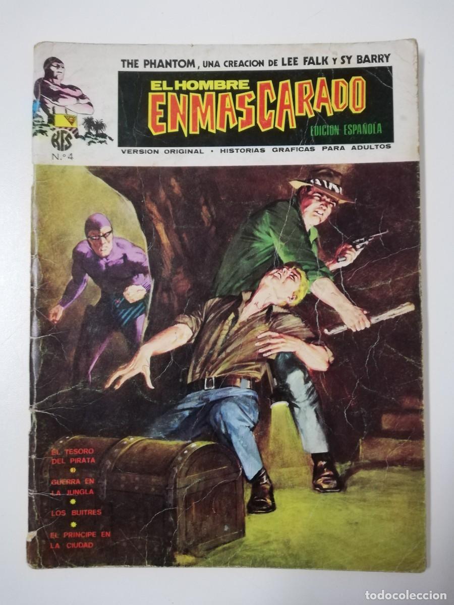 C&oacute;mics: COMIC EL HOMBRE ENMASCARADO N&ordm; 4 EL TESORO DEL PIRATA - Foto 1