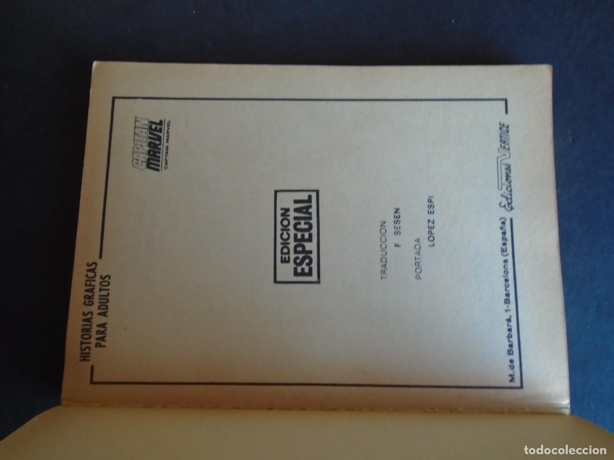 C&oacute;mics: (COM-240101)COMIC VERTICE - CAPITAN MARVEL - N&ordm;8 - 25 PTS. - Foto 3