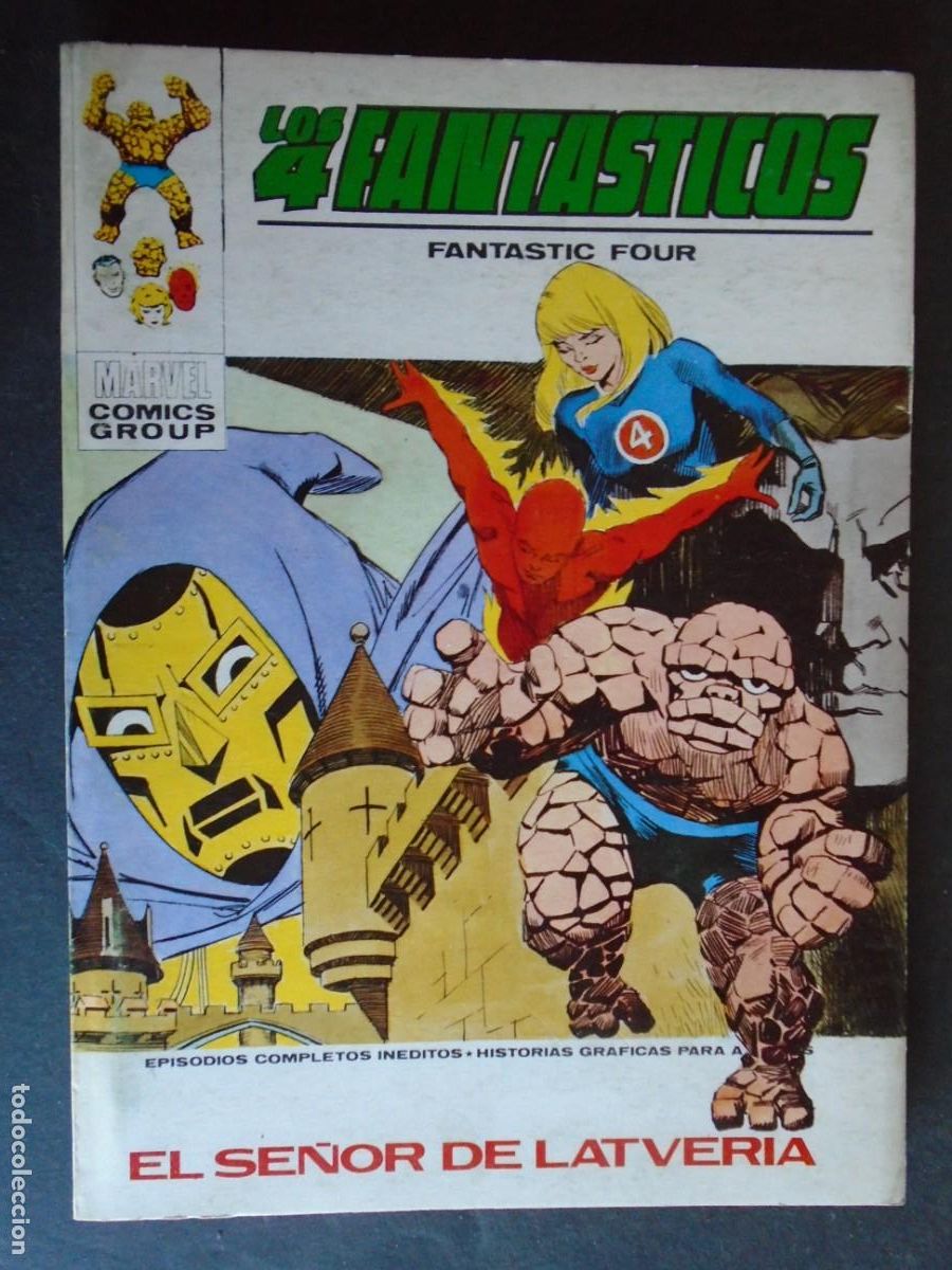 C&oacute;mics: (COM-240106)COMIC VERTICE - LOS 4 FANTASTICOS - N&ordm;42 - 25 PTS. - Foto 1