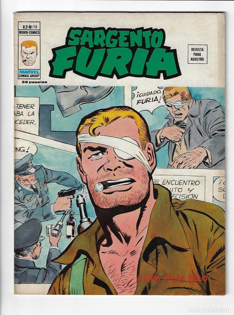 C&oacute;mics: V&eacute;rtice. Volumen 2. Sargento Furia. 18. - Foto 1