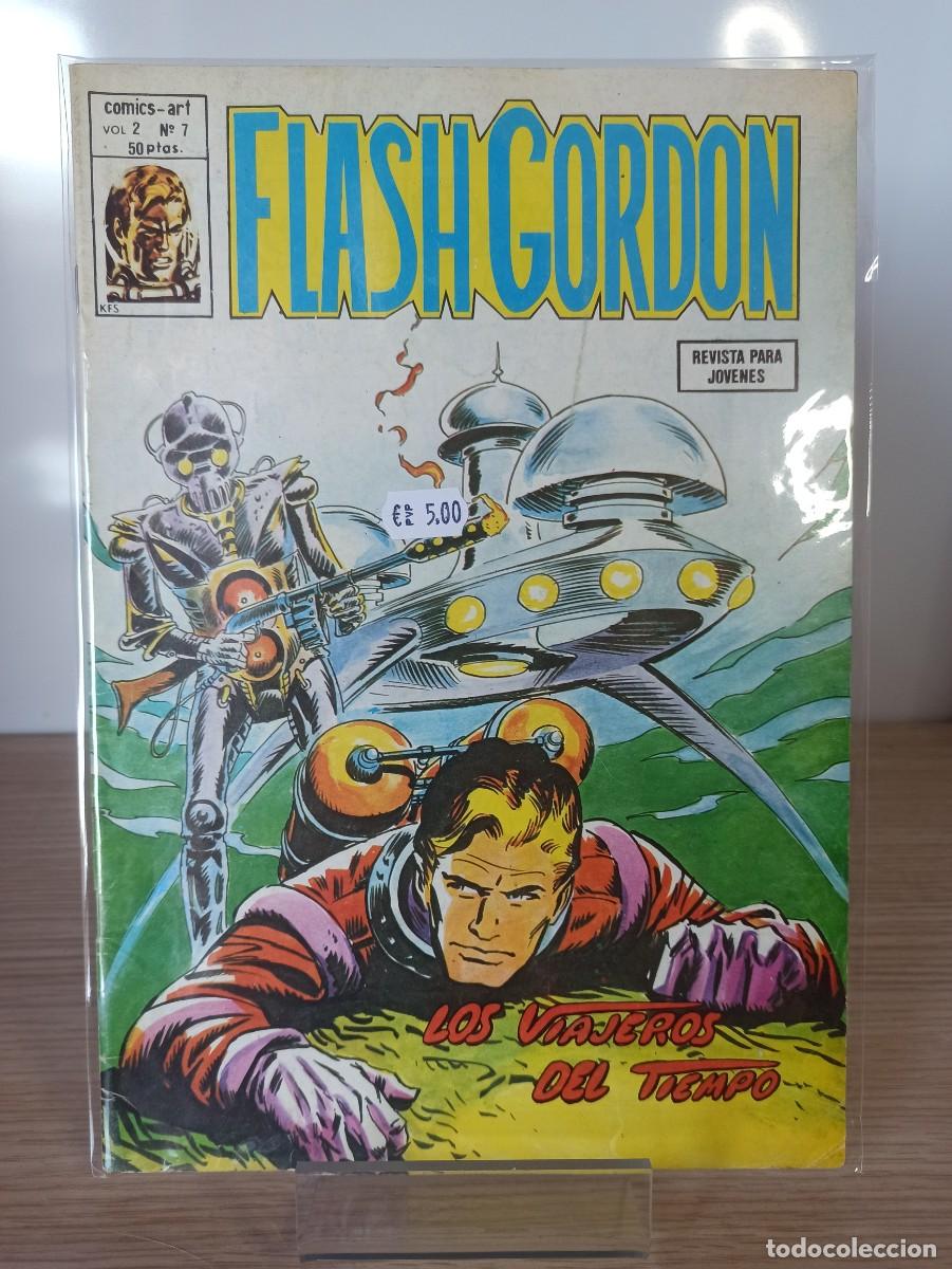 C&oacute;mics: FLASH GORDON &rdquo;Los viajeros del tiempo&rdquo; (Ed. V&eacute;rtice) N&ordm; 7 - Foto 1