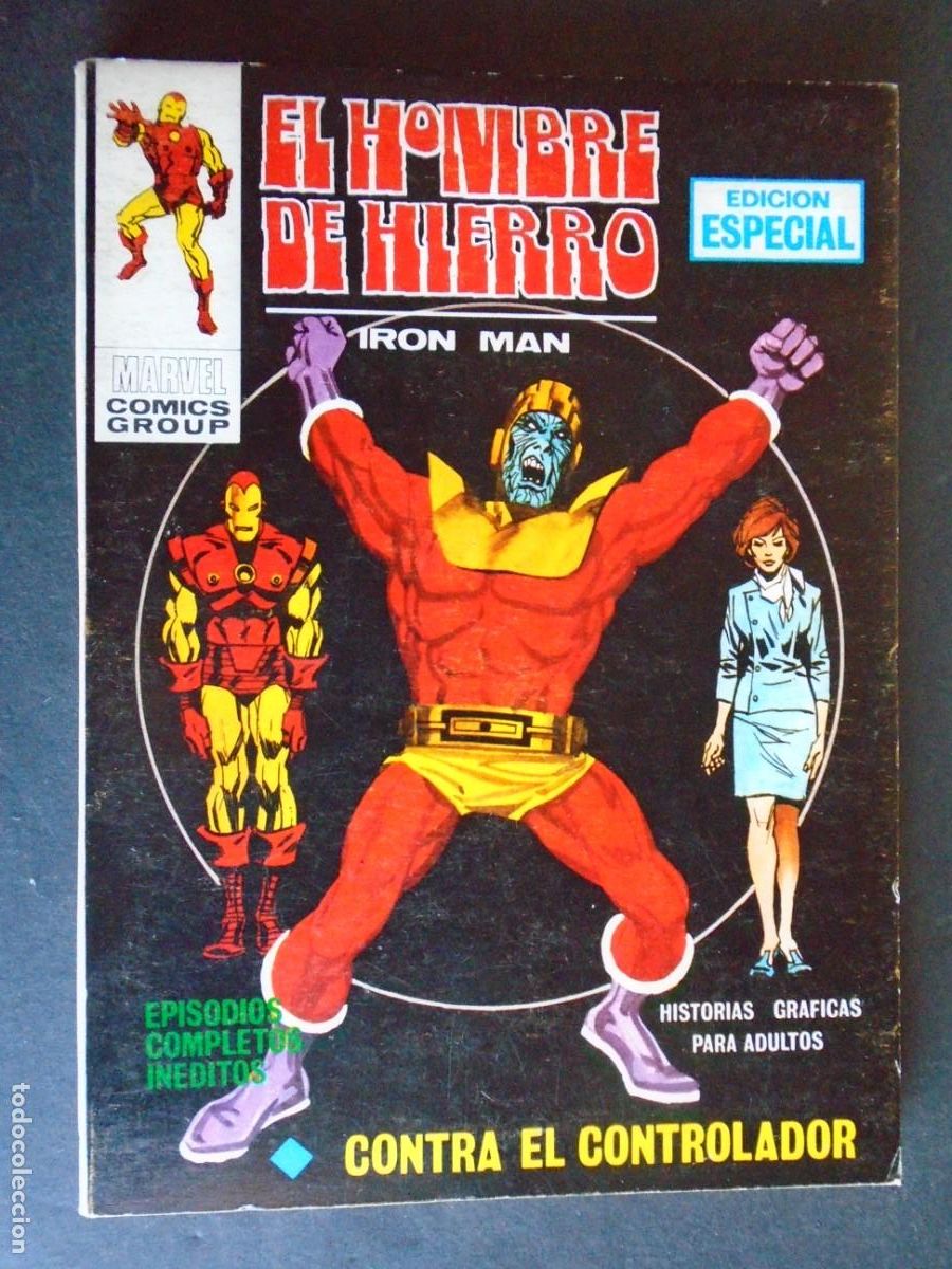 C&oacute;mics: (COM-240111)COMIC VERTICE - EL HOMBRE DE HIERRO - N&ordm; 5 - 25 PTS. - Foto 1