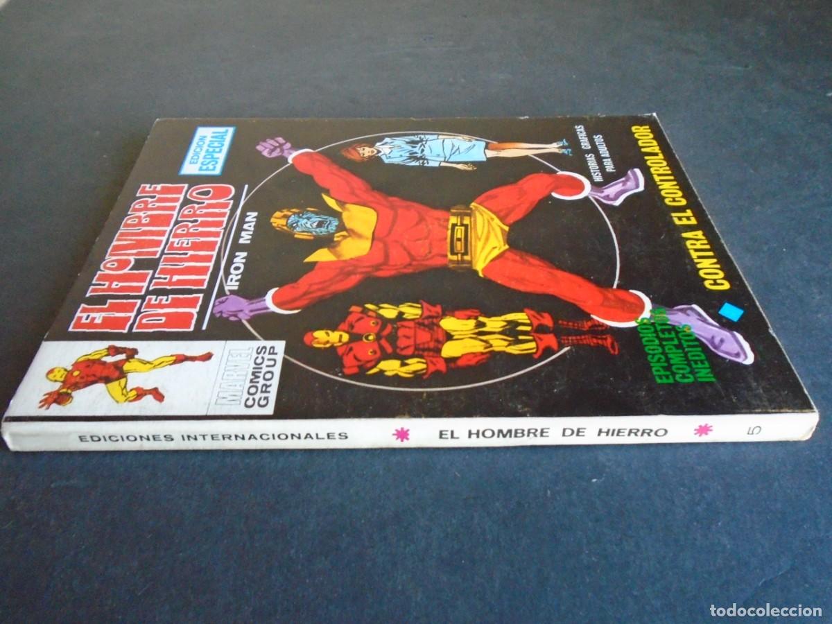 C&oacute;mics: (COM-240111)COMIC VERTICE - EL HOMBRE DE HIERRO - N&ordm; 5 - 25 PTS. - Foto 2