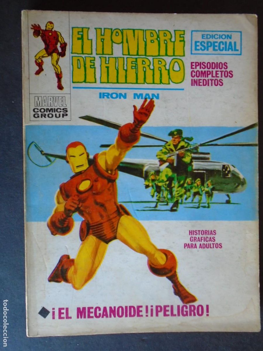 C&oacute;mics: (COM-240112)COMIC VERTICE - EL HOMBRE DE HIERRO - N&ordm; 14 - 25 PTS. - Foto 1