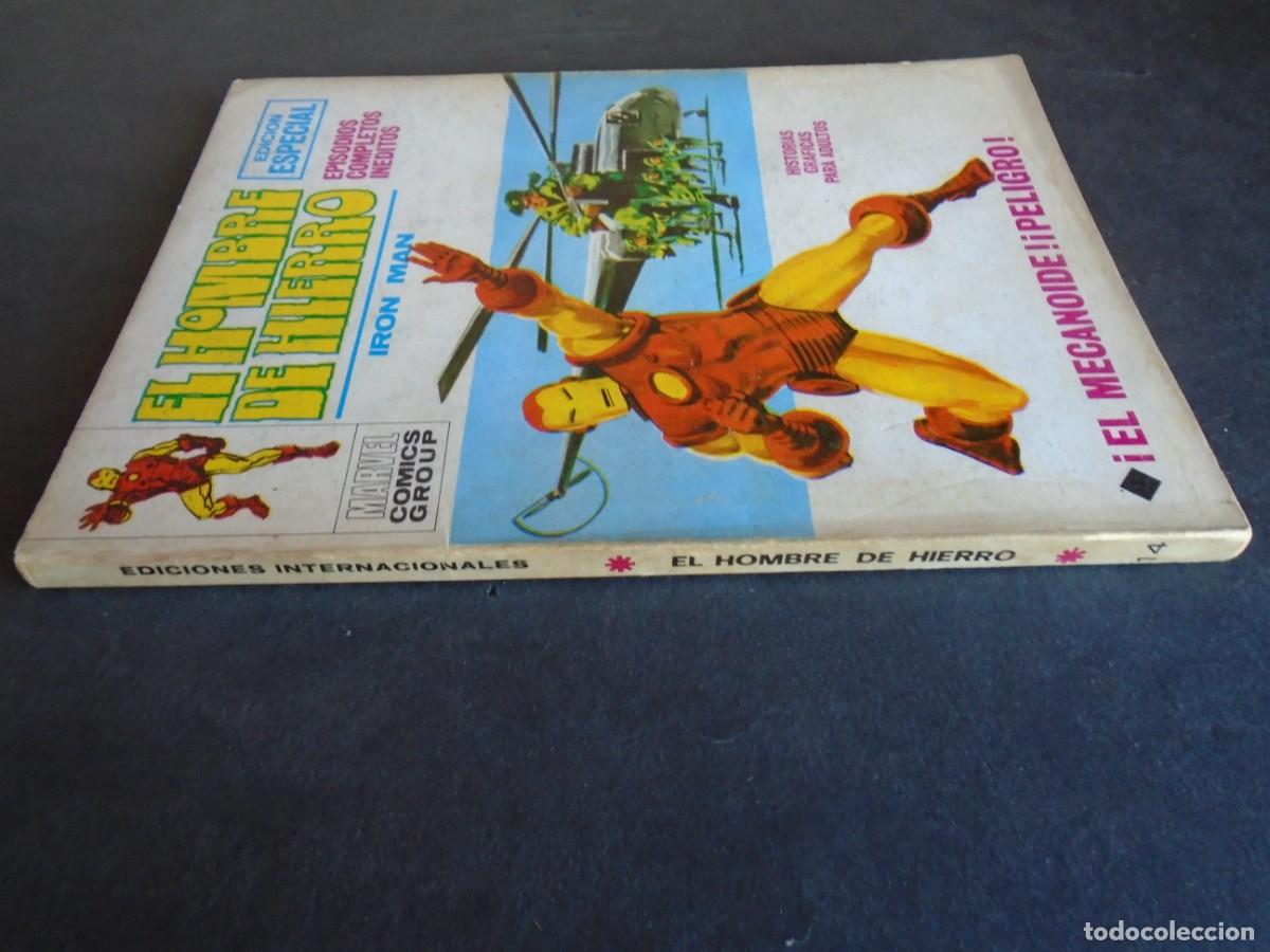 C&oacute;mics: (COM-240112)COMIC VERTICE - EL HOMBRE DE HIERRO - N&ordm; 14 - 25 PTS. - Foto 2
