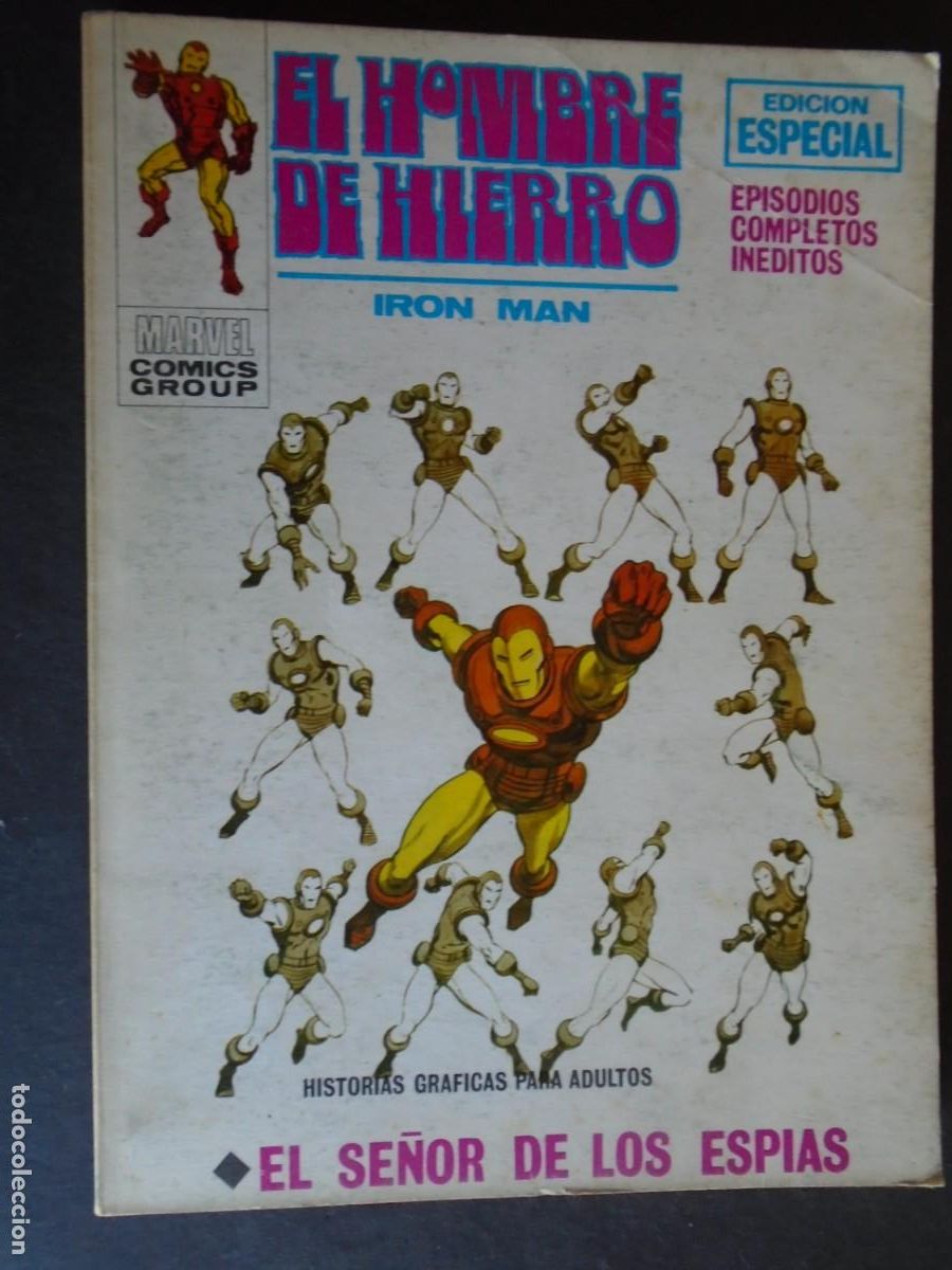 C&oacute;mics: (COM-240113)COMIC VERTICE - EL HOMBRE DE HIERRO - N&ordm; 15 - 25 PTS. - Foto 1