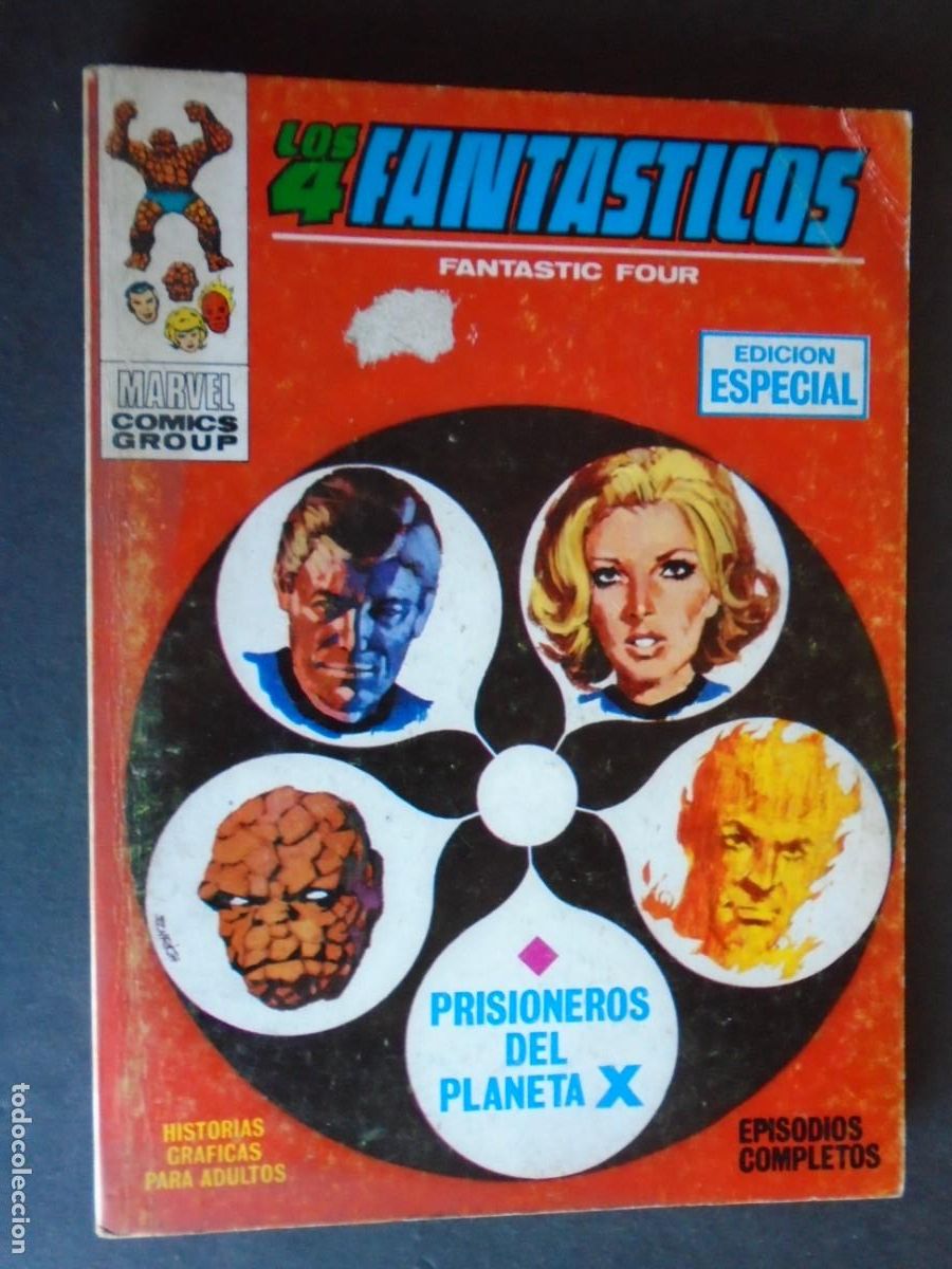 C&oacute;mics: (COM-240130)COMIC VERTICE - LOS 4 FANTASTICOS - N&ordm; 4 - 25 PTS. - Foto 1