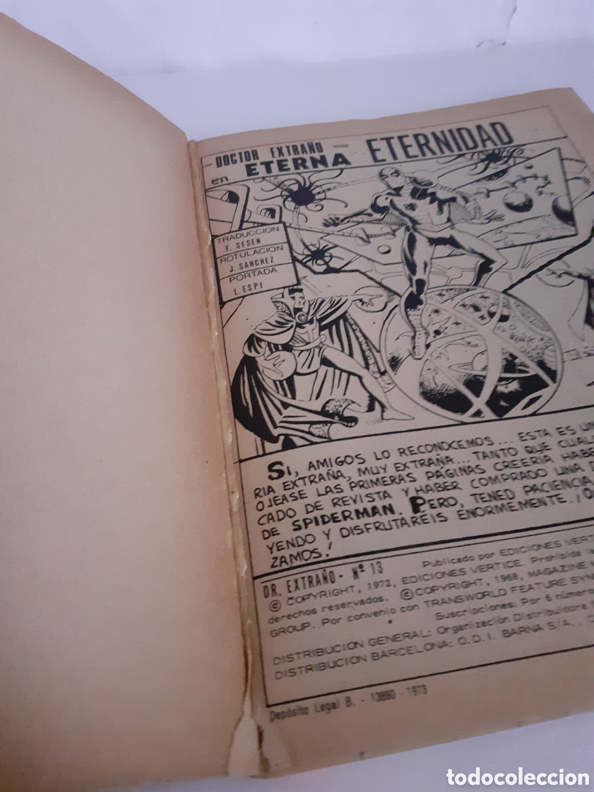 C&oacute;mics: EDICIONES VERTICE TACO DOCTOR EXTRA&Ntilde;O N 13 ETERNA ETERNIDAD - Foto 6