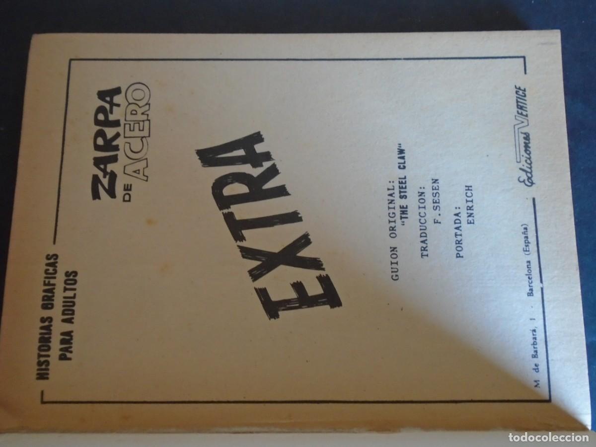 C&oacute;mics: (COM-240139)COMIC VERTICE - ZARPA DE ACERO EXTRA - N&ordm; 23 - 25 PTS. - Foto 3