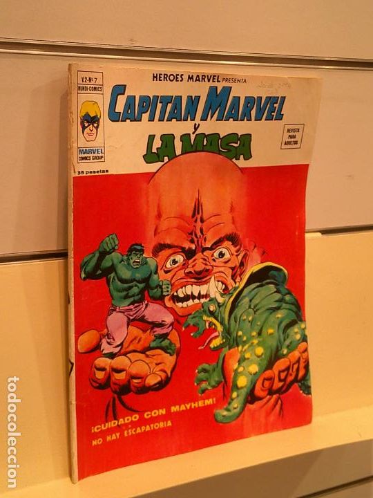C&oacute;mics: CAPITAN MARVEL Y LA MASA VOL. 2 N&ordm; 7 - Foto 1