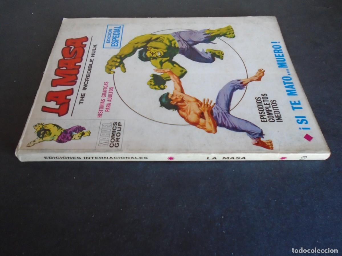 C&oacute;mics: (COM-240144)COMIC VERTICE - LA MASA - N&ordm; 13 - 25 PTS. - Foto 2