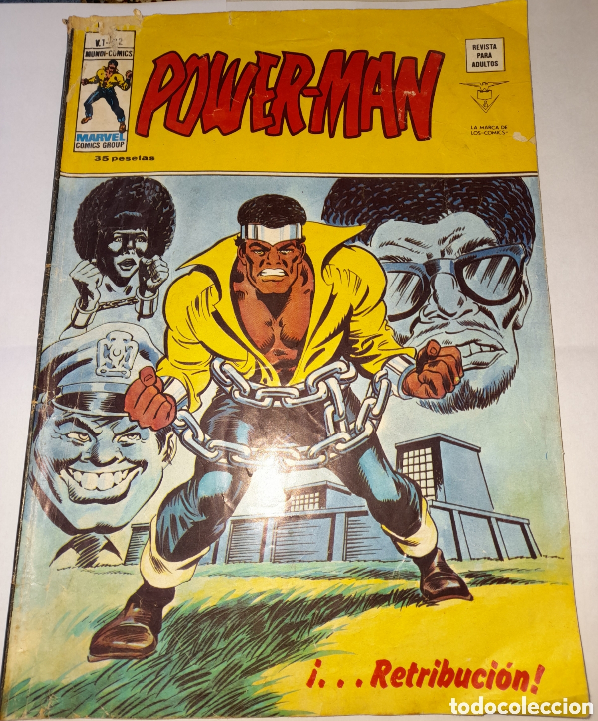 C&oacute;mics: POWER-MAN N&Uacute;MERO 2. VOL. 1. VERTICE. A&Ntilde;O 1974 - Foto 1