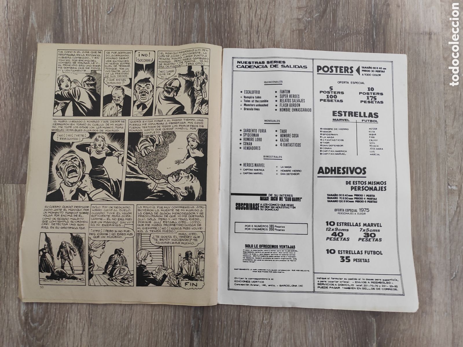 C&oacute;mics: V2 N 11 FANTOM VERTICE - Foto 4